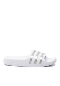 Adidas - adidas Klapki adilette Aqua K F35555 Biały. Kolor: biały