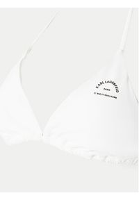 Karl Lagerfeld - KARL LAGERFELD Góra od bikini A1W46098 Biały. Kolor: biały. Materiał: syntetyk #5