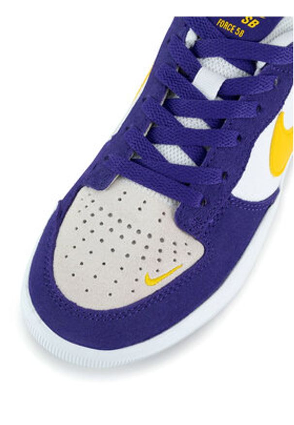 Nike Sneakersy DV5477-500-W Niebieski. Kolor: niebieski. Materiał: skóra, zamsz