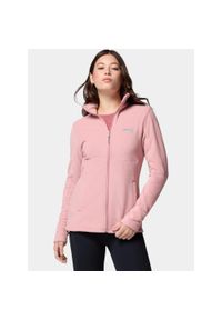 columbia - Sweter Damski Columbia Basin Trail III. Kolor: różowy. Materiał: polar. Długość rękawa: długi rękaw. Długość: długie. Sezon: zima, jesień. Sport: turystyka piesza #1