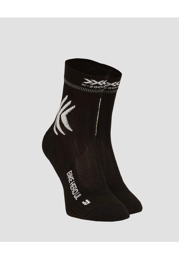 Skarpety rowerowe X-Socks Bike Hero Ultra Light 4.0. Kolor: czarny
