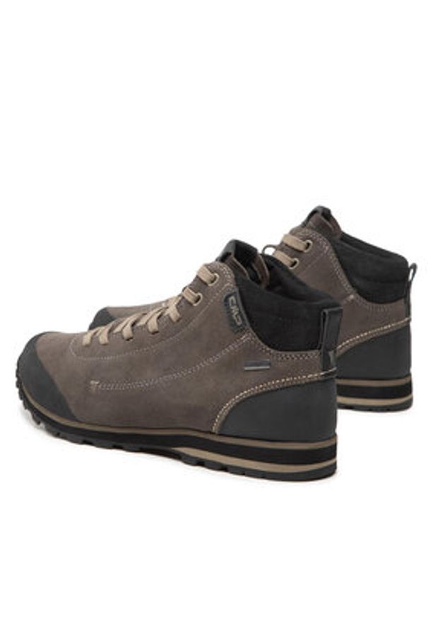CMP Trekkingi Elettra Mid Hiking Shoes Wp 38Q4597 Szary. Kolor: szary. Materiał: skóra, zamsz. Sport: turystyka piesza