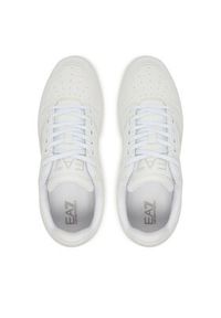EA7 Emporio Armani Sneakersy 7X000345 AF11988 MZ038 Biały. Kolor: biały. Materiał: skóra