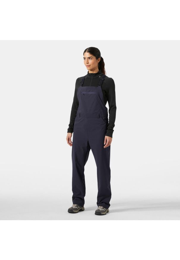 Kombinezony damskie Helly Hansen Awe. Kolor: fioletowy. Sezon: lato. Sport: turystyka piesza