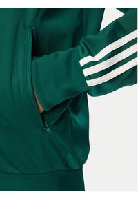 Adidas - adidas Bluza Firebird KD8314 Zielony Loose Fit. Kolor: zielony. Materiał: syntetyk #4