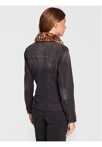 Liu Jo Kurtka jeansowa UF2069 D4391 Czarny Regular Fit. Kolor: czarny. Materiał: bawełna #3