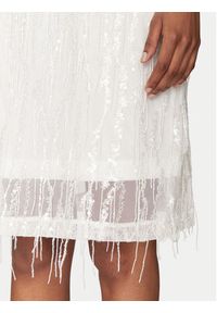 YAS Sukienka koktajlowa Bolina 26036529 Biały Slim Fit. Kolor: biały. Materiał: syntetyk. Styl: wizytowy #2