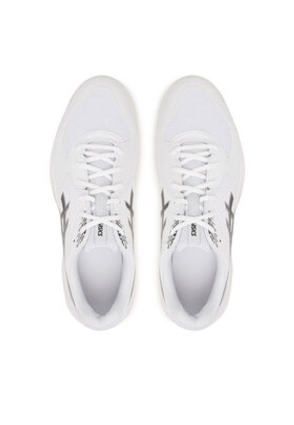 Asics Buty do tenisa Gel-Dedicate 9 1041A543 Biały. Kolor: biały. Materiał: skóra. Sport: tenis