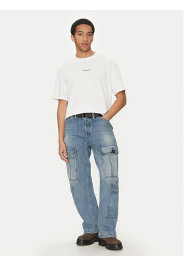 G-Star RAW - G-Star Raw T-Shirt Center D24780-C336 Biały Regular Fit. Kolor: biały. Materiał: bawełna