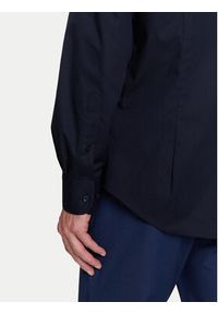 TOMMY HILFIGER - Tommy Hilfiger Koszula MW0MW38347 Granatowy Slim Fit. Kolor: niebieski. Materiał: bawełna #4