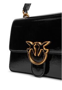 Pinko - PINKO Torebka Love One Top Handle Mini Light PE 25 PLTT 100071 A1UV Czarny. Kolor: czarny. Materiał: skórzane #4