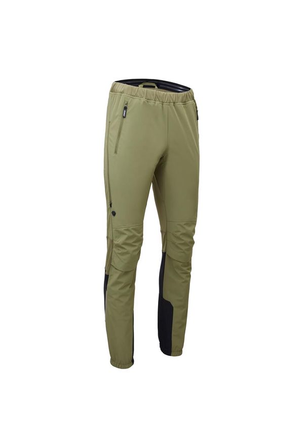 Spodnie skiturowe męskie Silvini Soracte MP1144. Kolor: czarny, wielokolorowy, zielony. Sezon: zima. Sport: narciarstwo