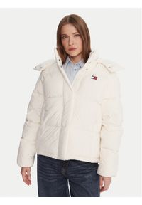 Tommy Jeans Kurtka puchowa Alaska DW0DW21623 Écru Relaxed Fit. Materiał: syntetyk #1