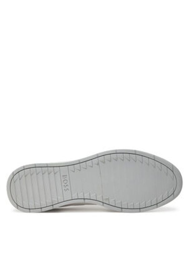 BOSS Sneakersy Titanium SL 50536525 Biały. Kolor: biały. Materiał: skóra