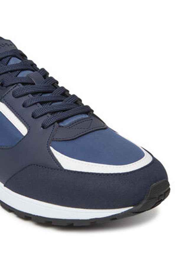 Hugo - HUGO Sneakersy Icelin 50536568 Granatowy. Kolor: niebieski. Materiał: materiał