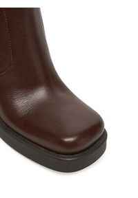 Coach Botki CBO45 Brązowy. Kolor: brązowy. Materiał: skóra #3