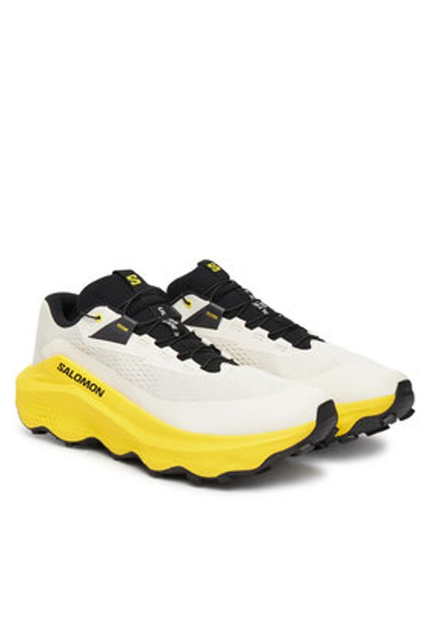 salomon - Salomon Buty do biegania Ultra Glide 3 L47874300 Żółty. Kolor: żółty. Materiał: materiał