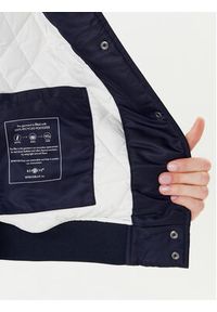 Guess Jeans Kurtka bomber W5YL15 WHAA2 Granatowy Regular Fit. Kolor: niebieski. Materiał: syntetyk #2