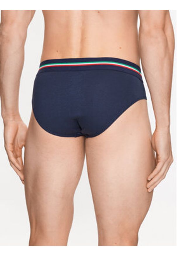 Aeronautica Militare Komplet slipów AM1USL001 Granatowy. Kolor: niebieski. Materiał: bawełna