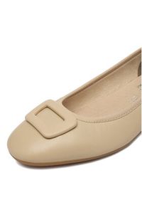 Rieker Czółenka CEO-43453-62 Beżowy. Kolor: beżowy. Materiał: skóra #3
