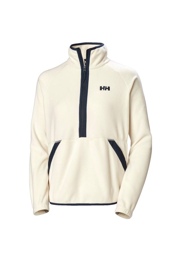 Damski polar 1/2 zip Helly Hansen Rig. Kolor: biały, beżowy, wielokolorowy. Materiał: polar. Sezon: wiosna, lato