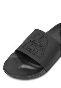 Star Wars Klapki SS25-151SW Czarny. Kolor: czarny. Materiał: syntetyk. Wzór: motyw z bajki #5