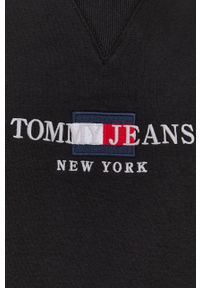 Tommy Jeans - Bluza. Okazja: na co dzień. Kolor: czarny. Materiał: bawełna. Styl: casual #4