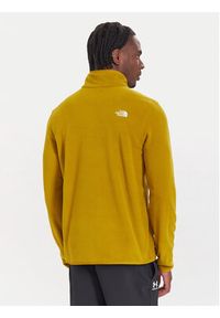 The North Face Polar Glacier NF0A8D0Q Żółty Regular Fit. Kolor: żółty. Materiał: syntetyk #5