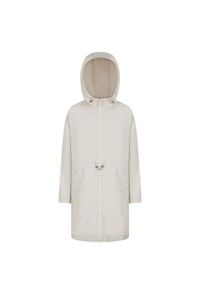 Geox - Kurtka GEOX W BULMYA LONG PARKA Biały. Kolor: biały. Materiał: tkanina #2