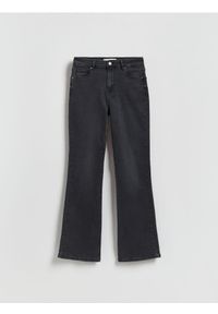 Reserved - Jeansy flare - czarny. Kolor: czarny #1