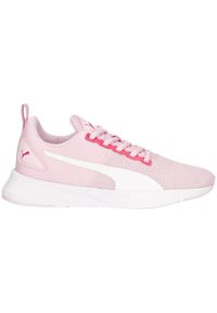Buty dla dzieci Puma Flyer Runner Jr. Kolor: różowy. Materiał: guma, materiał, tkanina, syntetyk