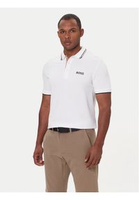 BOSS Polo Paddy Pro 50469102 Beżowy Regular Fit. Typ kołnierza: polo. Kolor: beżowy. Materiał: bawełna #1