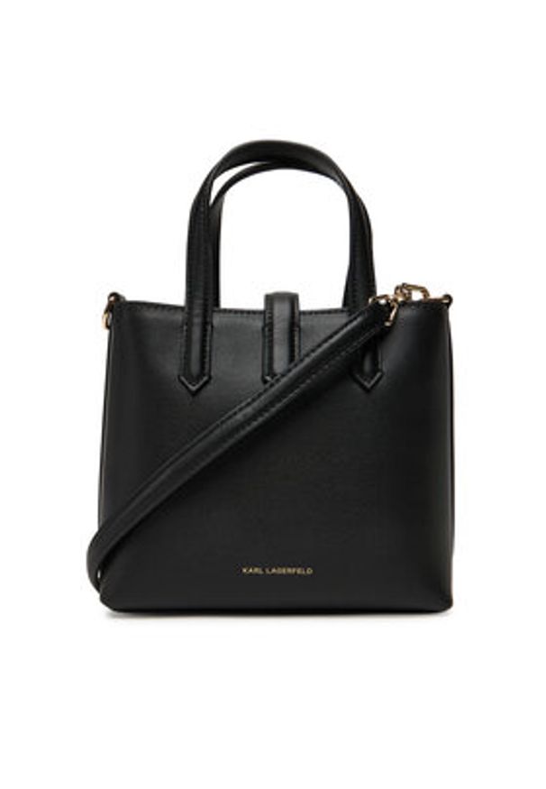 Karl Lagerfeld - KARL LAGERFELD Torebka A3W30151 Czarny. Kolor: czarny. Materiał: skórzane
