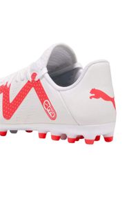 Puma - Buty Piłkarskie Dla Dzieci Future Play MG. Kolor: biały. Sport: piłka nożna