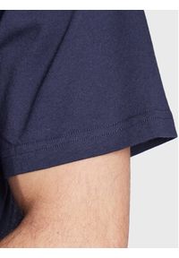 New Balance T-Shirt Classic Core Logo MT03905 Granatowy Athletic Fit. Kolor: niebieski. Materiał: syntetyk #3