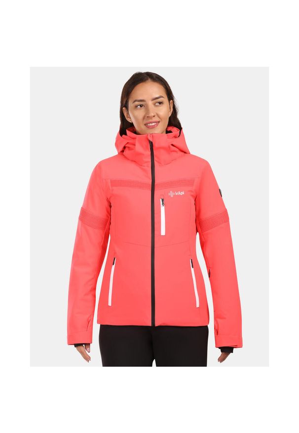 Damska kurtka narciarska Kilpi VALERA-W. Kolor: różowy. Sezon: zima. Sport: narciarstwo