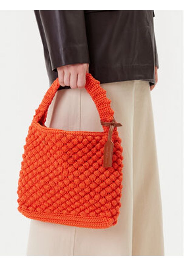 Gianni Chiarini Torebka Bella BS 11576 TRCBBL Koralowy. Kolor: pomarańczowy