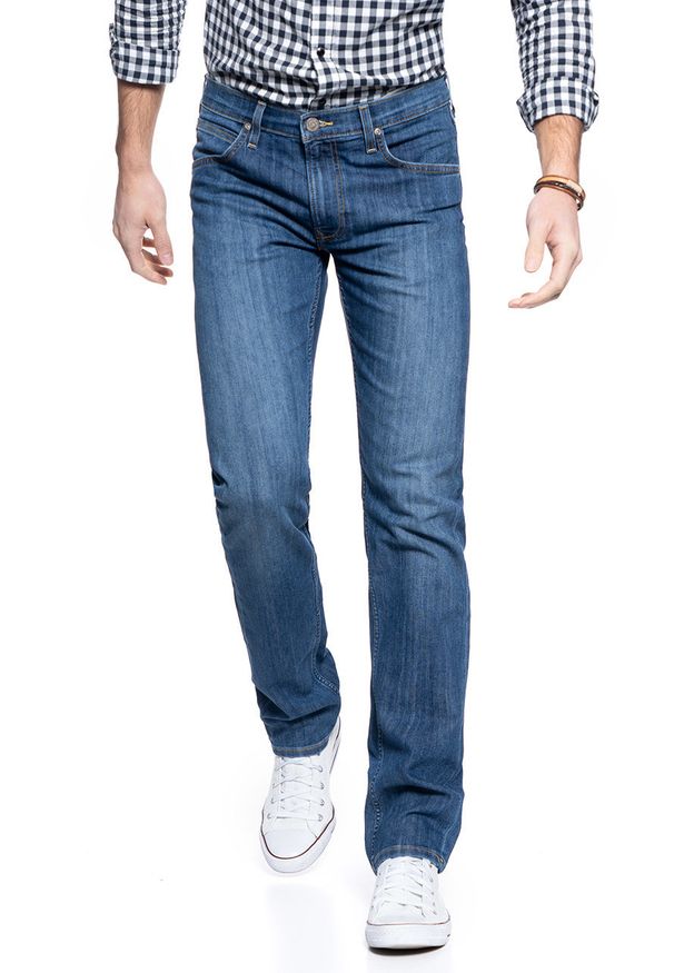 Lee - LEE SPODNIE MĘSKIE DAREN ZIP FLY TRUE BLUE L707ACHJ 112118047