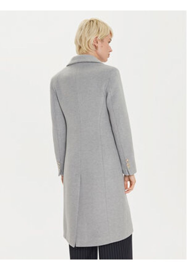 Maryley Płaszcz przejściowy 24IB810/15GC Szary Regular Fit. Kolor: szary. Materiał: syntetyk