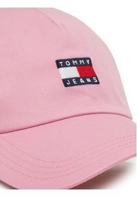 Tommy Jeans Czapka z daszkiem Heritage Core 5 Panel AW0AW16991 Brązowy. Kolor: brązowy. Materiał: bawełna, materiał