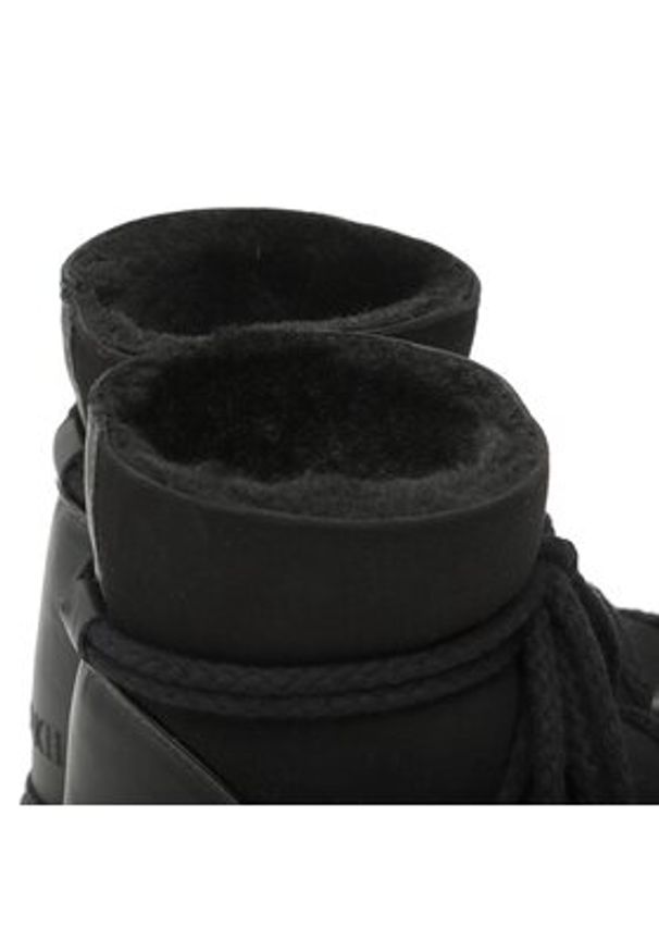 Inuikii Śniegowce Classic Wedge 75203-005 Czarny. Kolor: czarny. Materiał: skóra, zamsz