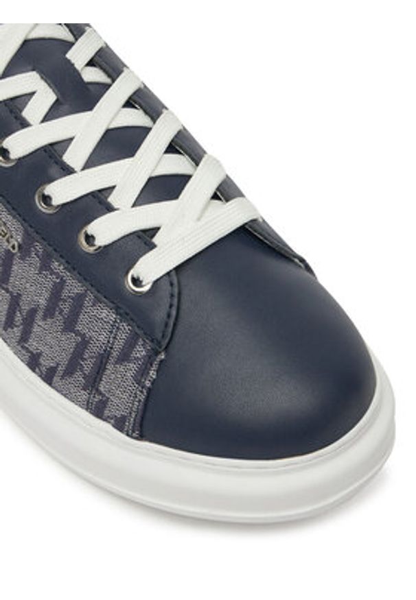 Karl Lagerfeld - KARL LAGERFELD Sneakersy KL52565 Granatowy. Kolor: niebieski. Materiał: materiał
