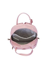 Wittchen - Damski plecak z nylonu. Kolor: różowy. Materiał: nylon. Styl: elegancki #2