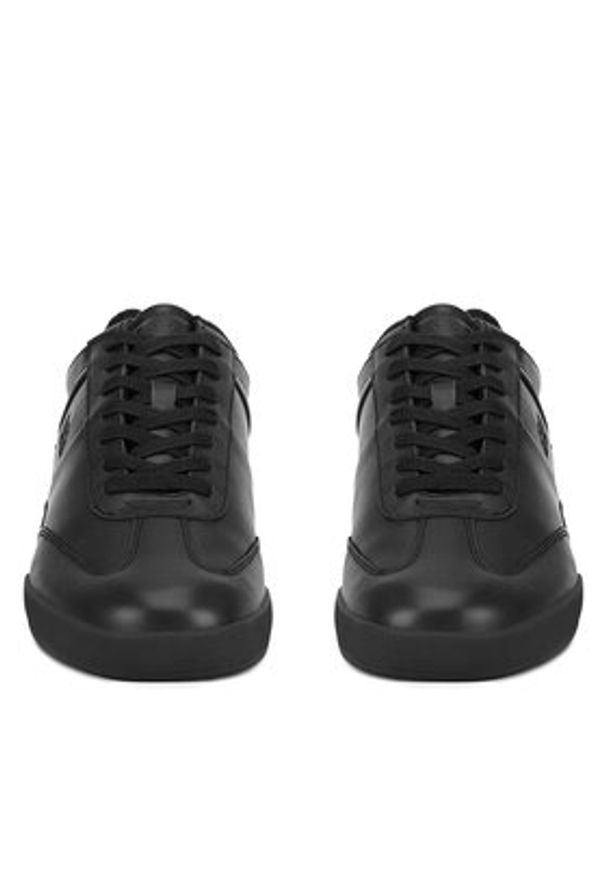 Gino Rossi Sneakersy CARLO-01 124AM Czarny. Kolor: czarny. Materiał: skóra