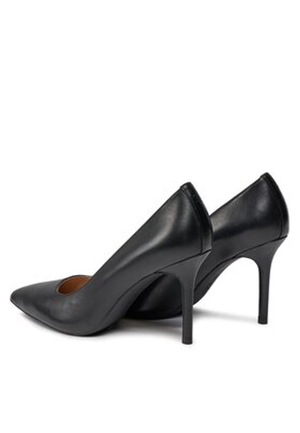 Lauren Ralph Lauren - LAUREN RALPH LAUREN Szpilki 802940580001 Czarny. Kolor: czarny. Materiał: skóra. Obcas: na szpilce
