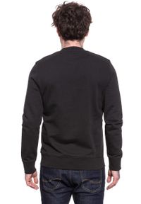 Wrangler - BLUZA WRANGLER GLOBE SWEAT FADED BLACK W6C5HXXV6. Wzór: nadruk #4