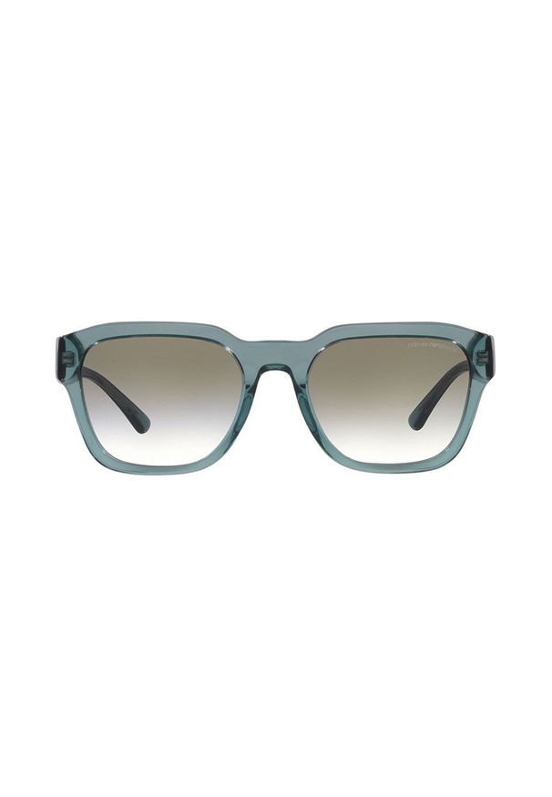Emporio Armani okulary przeciwsłoneczne 0EA4175 męskie kolor zielony. Kolor: zielony