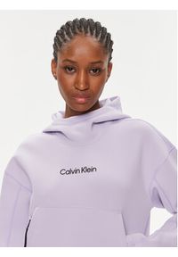 Calvin Klein Performance Bluza 00GWF3W325 Fioletowy Relaxed Fit. Kolor: fioletowy. Materiał: syntetyk #2