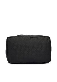 Calvin Klein Kosmetyczka Emblem Aop Washbag LV04D1208G Czarny. Kolor: czarny. Materiał: materiał #3