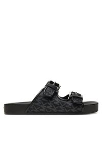 MICHAEL Michael Kors Klapki Byers 40T5BYFS1D Czarny. Kolor: czarny. Materiał: materiał
